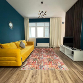 Residential complex Brown near the Mega shopping center with mountain views